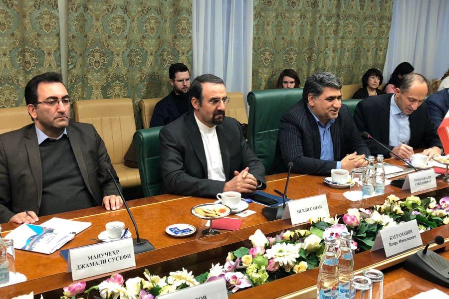دیدار هیات دوستی پارلمانی ایران و روسیه با معاون شورای فدراسیون این کشور