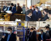 حضور معاون وزیر و مدیر عامل شرکت ملی پست ایران در همدان